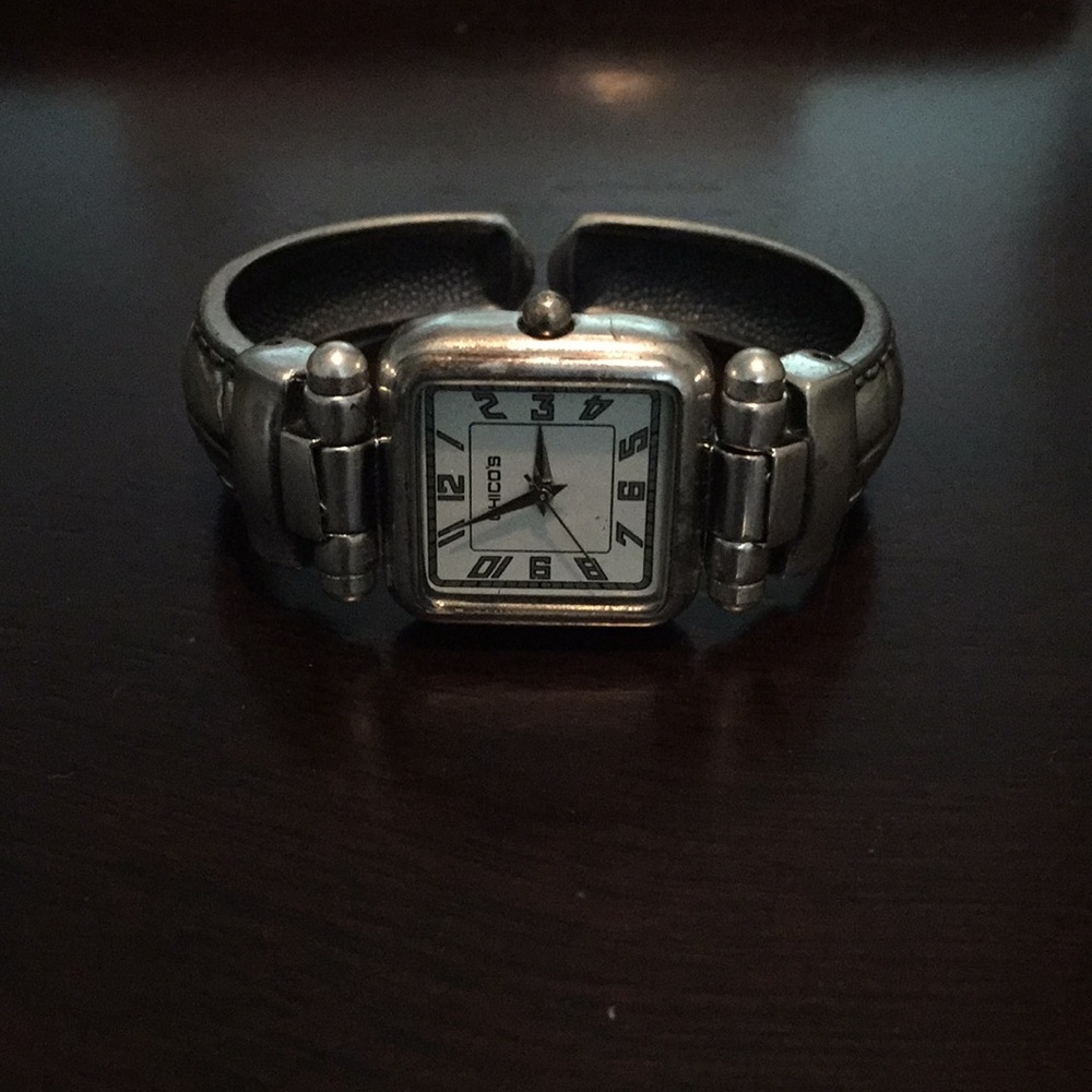 Classic  Chico's Vintage Silver Tone